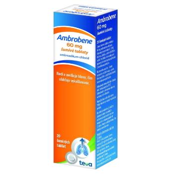 AMBROBENE 60 mg šumivé tablety 20 kusov