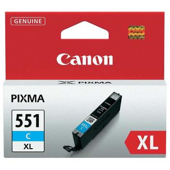 CANON CLI-551-C XL C - originálna cartridge, azúrová, 11ml