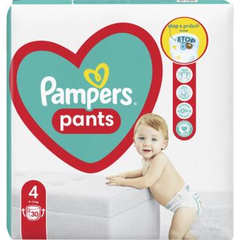 Pampers Pants Size 4 jednorazové plienkové nohavičky 9 – 15 kg 30 ks