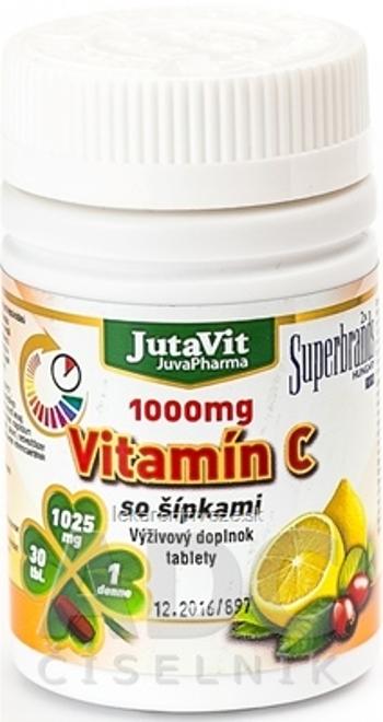 JutaVit Vitamín C 1000 mg so šípkami tbl 1x30 ks