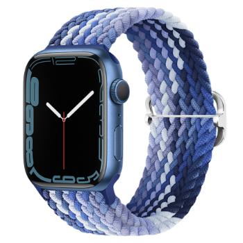 BStrap Elastic Nylon remienok na Apple Watch 38/40/41mm, blueberry (SAP013C14)