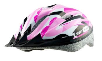 Dětská cyklo helma SULOV® JR-RACE-G, růžová Helma velikost: M