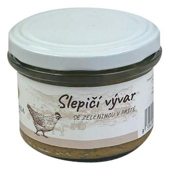 BOHEMIA PET FOOD Slepačí vývar so zeleninou v paste pre psov 180 g