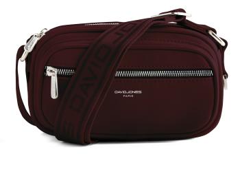 David Jones Dámska crossbody kabelka CM6907A Bordeaux