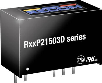 RECOM R24P21503D DC / DC menič napätia, DPS   333 mA 2 W Počet výstupov: 2 x