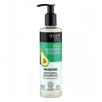 ORGANIC SHOP Obnovujúci šampón Avokádo a Med 280 ml, poškodený obal