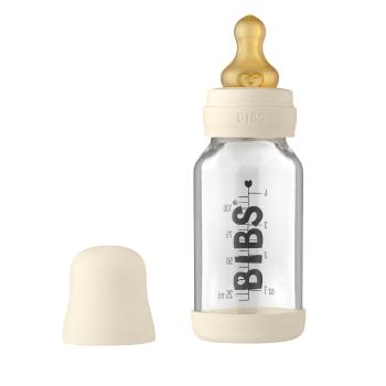 BIBS Baby Bottle sklenená fľaša Ivory