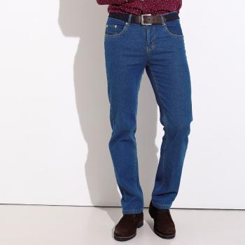 Blancheporte Extra pohodlné džínsy s pružným pásom, vnútorná dĺžka nohavíc 72 cm denim 56