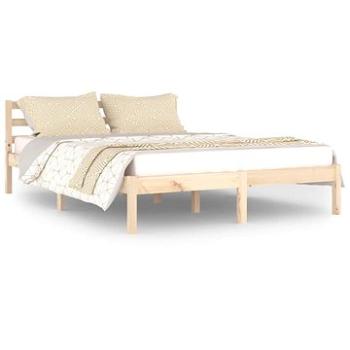 Rám postele masívna borovica 140 × 200 cm, 810430