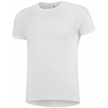 extrémne funkčnou športové tričko Rogelli KITE s krátkym rukávom, biele 070.016 L/XL