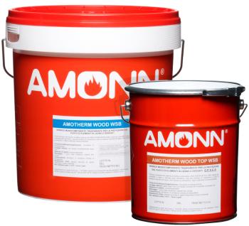 Amonn AMOTHERM WOOD TOP WSB - Vrchný ochranný lak k protipožiarnému náteru bezfarebný 5 kg