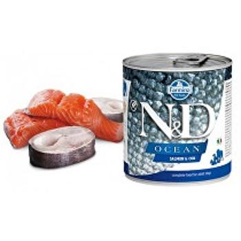 N&D DOG OCEAN Adult Salmon & Codfish 285g 1 + 1 zadarmo