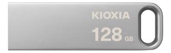 KIOXIA TransMemory Flash drive 128GB U366, strieborná