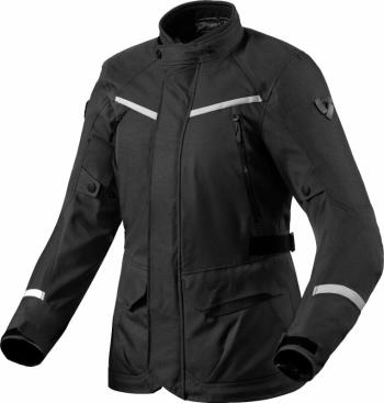 Rev'it! Jacket Voltiac 3 H2O Ladies Black/Silver 46 Textilná bunda