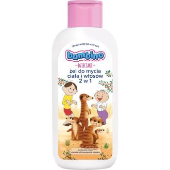 Bambino Kids Bolek and Lolek sprchový gél a šampón 2 v 1 Meerkat 400 ml