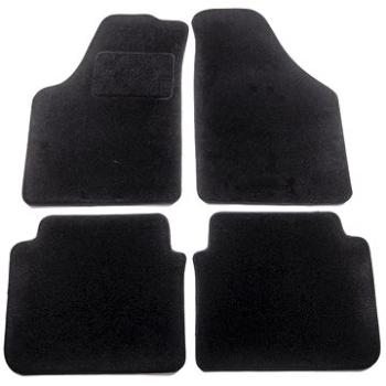 ACI textilné koberce pre FIAT Idea 04-  čierne (sada 4 ks) (1623X62)