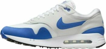 Nike Air Max 1 '86 Shoe White/Hyper Royal 44 Pánske golfové topánky