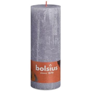 BOLSIUS rustikálna stĺpová matná levanduľa 190 × 68 mm (8717847143044)