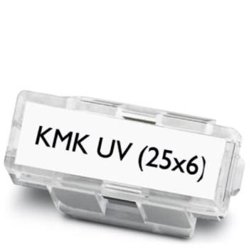 Phoenix Contact 1014106 KMK UV (25X6) držiak označenie Druh montáže: káblové spony  priehľadná  100 ks