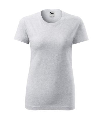 MALFINI Dámske tričko Classic New - Svetlošedý melír | XL