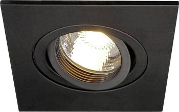 SLV 113450 New Trial XL vstavané svietidlo   halogénová žiarovka, LED  GU10 50 W čierna (matná)