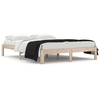 Rám postele masívne drevo 150 × 200 cm King Size, 810370