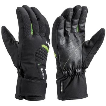 Lyžiarske rukavice LEKI spox GTX black / lime 10.5