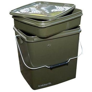 Trakker – Vedro Square Container with Tray 13 l Zelené (5060236144539)