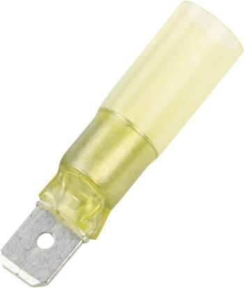 DSG Canusa 7935300102 faston konektor  Šírka zástrčky: 6.3 mm Hrúbka konektora: 0.8 mm 180 ° čiastočne izolované žltá 1