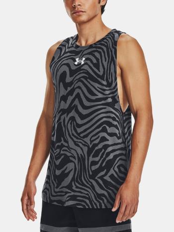 Under Armour UA Baseline Printed Tielko Šedá