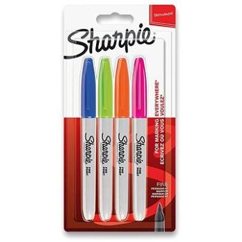 SHARPIE Fine, 4 doplnkové farby (3026980654030)