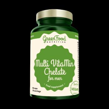 GREENFOOD NUTRITION GreenFood Multi VitaMin Chelát pre mužov 90 kapsúl