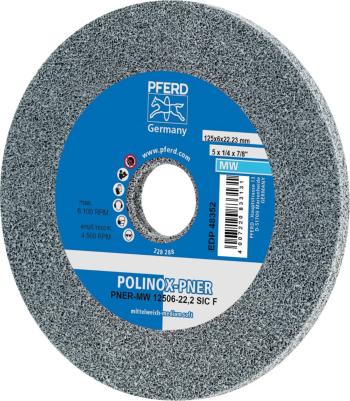 PFERD 44691452 Kompaktný brúsny kotúč POLINOX PNER-MW 12506-22,2 SiC F 125 mm  5 ks