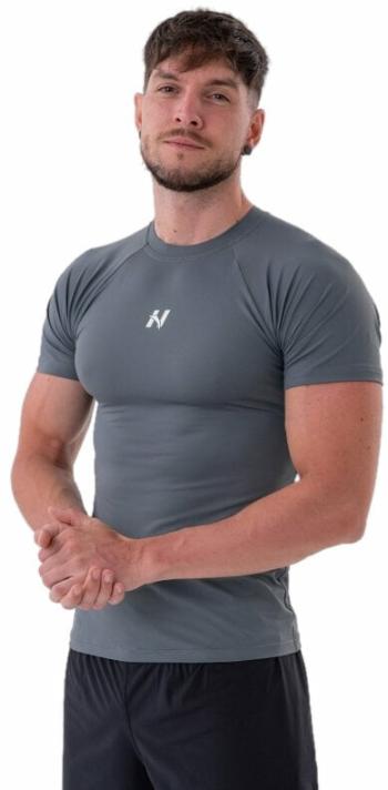 Nebbia Functional Slim-fit T-shirt Grey XL