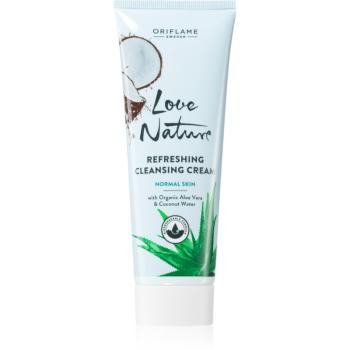 Oriflame Love Nature Aloe Vera & Coconut Water hĺbkovo čistiaci krém 125 ml