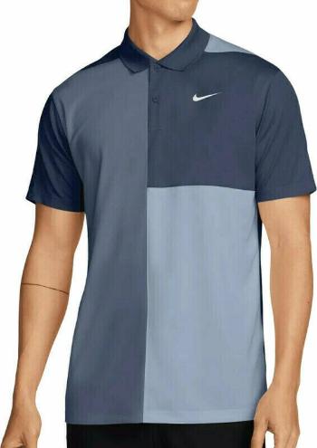 Nike Dri-Fit Victory+ Blocked Mens Midnight Navy/Ashen Slate/White M Polo košeľa