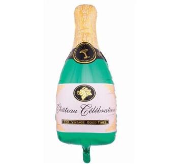 Fóliový balón na fľašu šampanského - 84 cm - GoDan