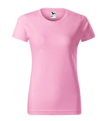 MALFINI Dámske tričko Basic - Ružová | XL