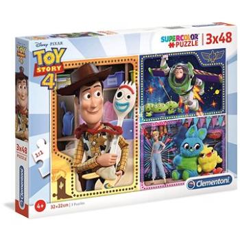 Clementoni Puzzle Toy Story 4, 3x48 dielikov (8005125252428)