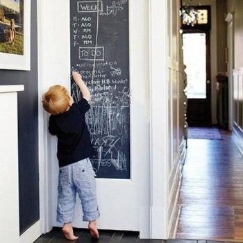 Samolepiace fólie na stenu s kriedami GADGET MASTER Chalkboard Wall Sticker