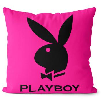 Vankúšik Playboy Pink (Velikost: 40 x 40 cm)