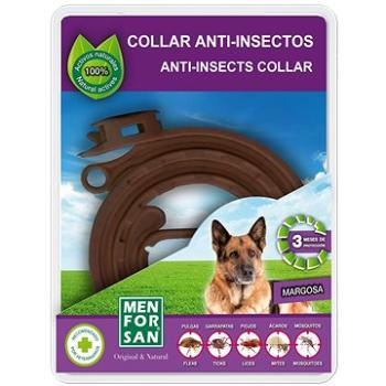 Menforsan Prírodný antiparazitný obojok pre psov odpudzujúci  kliešťov a blchy 57 cm (8414580024615)