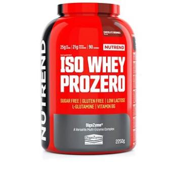 Nutrend ISO Whey Prozero, 2250 g (SPTnut11357nad)