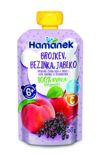 HAMÁNEK Broskyňa, baza, jablko 100 g