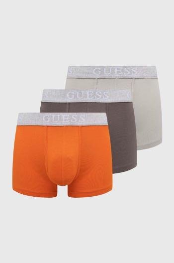 Boxerky Guess JOE 3-pak pánske, šedá farba, U4GG13 K6YW0,