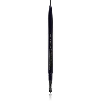 Kevyn Aucoin The Precision Brow Pencil ceruzka na obočie s kefkou odtieň Dark Brunette 0,1 g