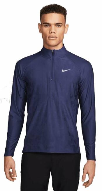 Nike Dri-Fit ADV Tour Mens 1/2-Zip Golf Top Midnight Navy/White XL