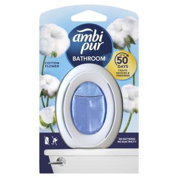 AMBIPUR Bathroom Cotton Fresh Osviežovač vzduchu 7.5 ml