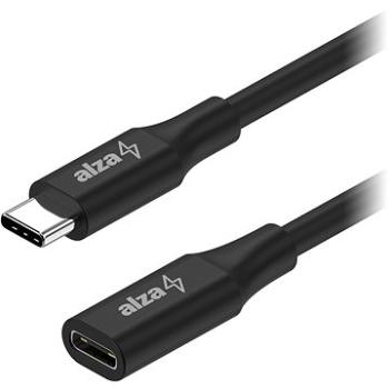 AlzaPower Core USB-C (M)/USB-C (F) 3.2 Gen 1, 1.5 m čierny (APW-CBTC00515B)