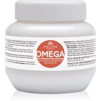 Kallos KJMN Professional Omega vyživujúca maska na vlasy s omega-6 komplexom a makadamia olejom 275 ml